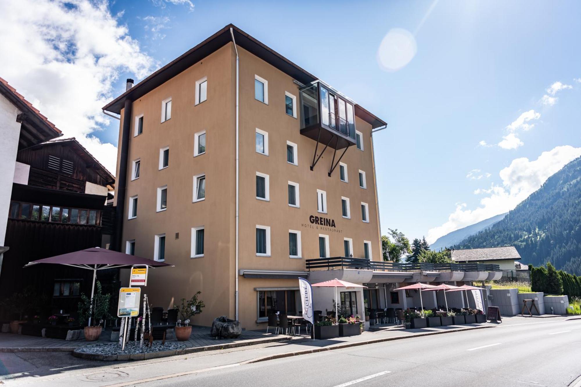 Hotel Greina Rabius Exterior foto